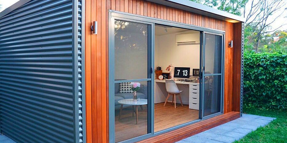 stylish modern shipping container home office stylish modern shipping container home office